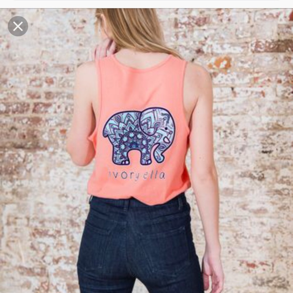 NWOT ivory Ella tank